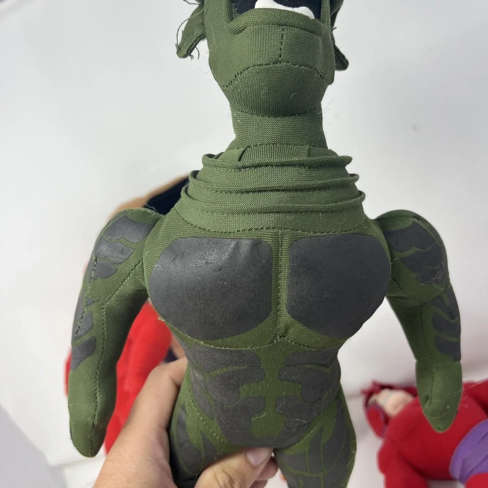 Vintage Marvel Comics Plush Lot 4 Green Goblin Hawk Girl Daredevil Magneto Doll